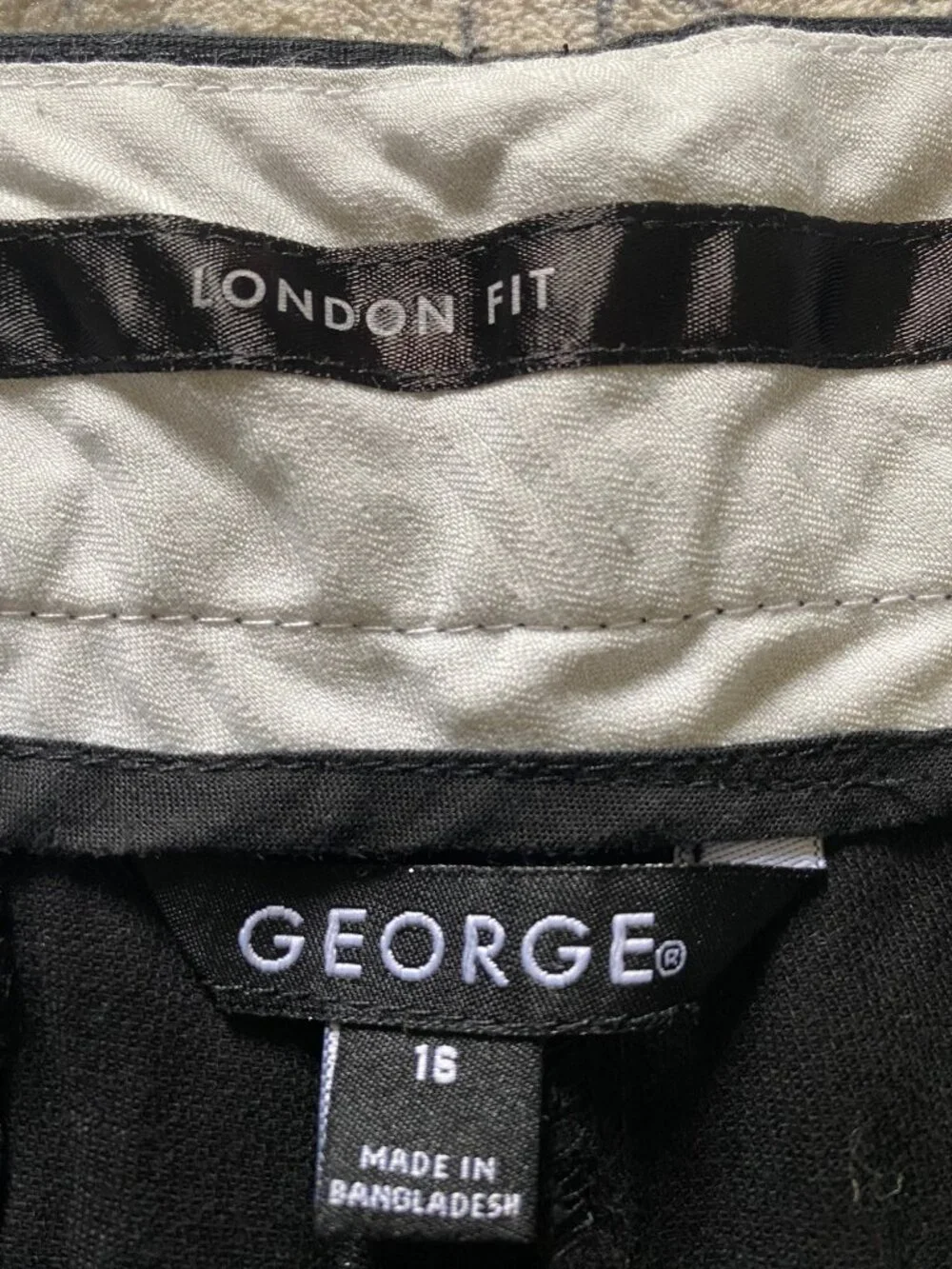 George button zipper